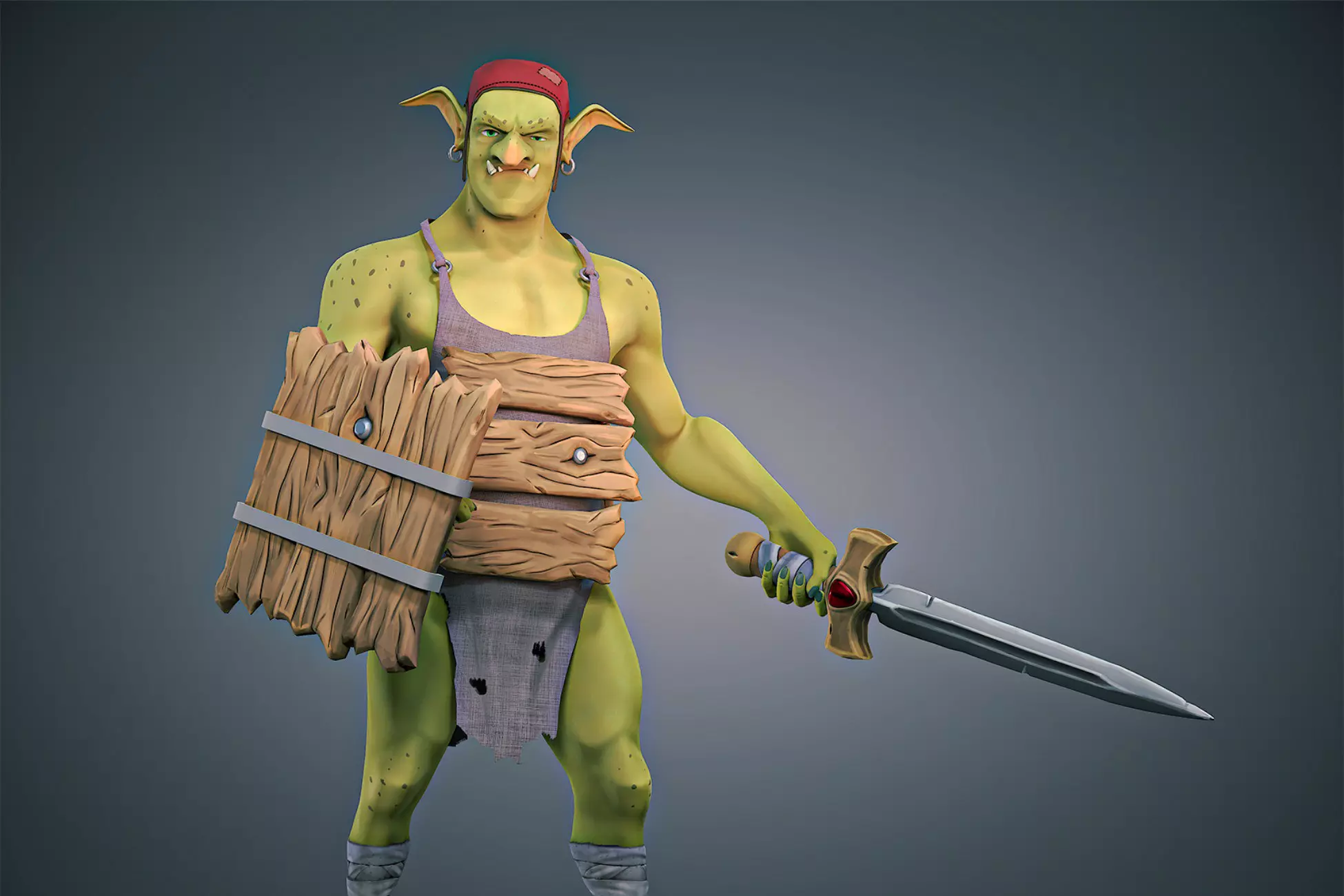 3D Stylized Goblin(animations+) FREE (100% OFF)