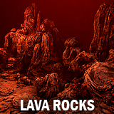 Icon of the asset:Lava rocks