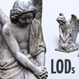 Icon of the asset:Angel Statue Kneeling HD