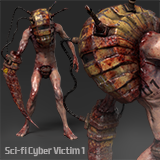 Icon of the asset:Sci-fi Cyber Victim 1