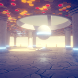 Icon of the asset:Sacred Place 'Universe' (HDRP + BIP)