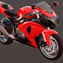 Icon of the asset:Low Poly Sportbike #26