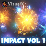 Icon of the asset:Stylized Hit Impact vol 1