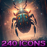Icon of the asset:Galaxy Dust - Fantasy Creatures 3 - FPS / RPG / Icon Pack