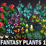 Icon of the asset:Fantasy plants 1