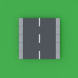 Icon of the asset:Low Poly Modular Road Pack