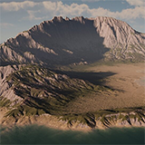 Icon of the asset:Eroded Mountains - Stamp Pack