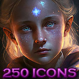 Icon of the asset:Galaxy Dust - Fantasy Humans 4 - FPS / RPG / Icon Pack