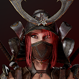 Icon of the asset:Samurai Girl boss