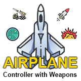 Icon of the asset:Airplane Controller with Weapons for Mobile and PC