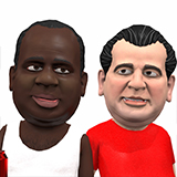 Icon of the asset:Regular middle age 3D cartoon stylized man pack