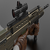 Icon of the asset:SA80 L85A2 Weapon (Fps-Tps )