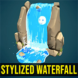 Icon of the asset:Stylized Waterfall
