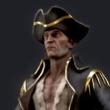 Icon of the asset:Pirate captain 1