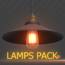 Icon of the asset:PBR Lamps Pack
