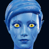 Icon of the asset:Alien girl scifi