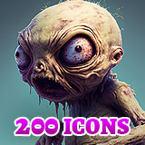 Icon of the asset:Baby Monsters 3 - RPG Fantasy Character Icons