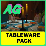 Icon of the asset:Low Poly Tableware pack