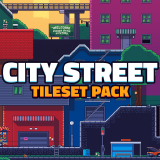Icon of the asset:City Street Tileset Pack