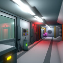 Icon of the asset:Sci-Fi Interior Low Poly Pack