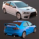 Icon of the asset:Low Poly Car #8