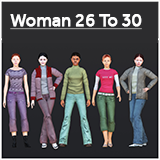 Icon of the asset:Woman 26 To 30