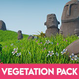 Icon of the asset:Vegetation Pack - Grass Flowers and Plants