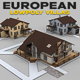 Icon of the asset:European Low Poly Villas