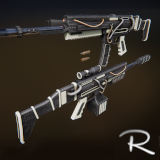 Icon of the asset:Cyberpunk Assault Rifle