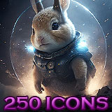 Icon of the asset:Galaxy Dust - Sci-Fi Animals - FPS / RPG / Icon Pack