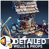 Icon of the asset:DETAILED - Medieval Wells & Props