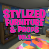 Icon of the asset:Stylized Furniture & Props Vol.2