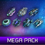 Icon of the asset:3D Spaceships MEGA Pack #6m