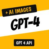 Icon of the asset:AI Tools (API for ChatGPT 4/3.5, DALL-E, Completions, Edits)