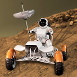 Icon of the asset:Astronaut End Mars Rover Physics ( Wheel System )