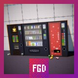 Icon of the asset:Vending Machines - Lowpoly 3D Pixel Art Pack