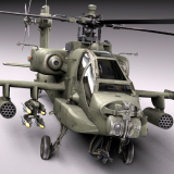 Icon of the asset:Helicopter Controller with Shooting for Both Mobile and PC