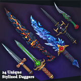 Icon of the asset:Stylized Daggers