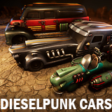 Icon of the asset:Dieselpunk cars