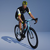 Icon of the asset:Male Cyclist Animated