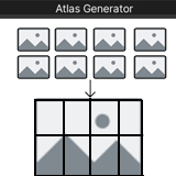 Icon of the asset:Atlas Generator