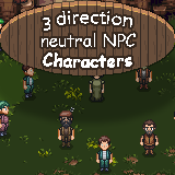 Icon of the asset:3 Direction NPC Characters