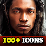Icon of the asset:Epic Fantasy RPG Icons - Heroes & Villains 2