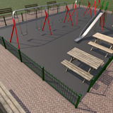 Icon of the asset:Park Swings, Slide & Benches