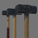 Icon of the asset:Hammer PBR (Clean, Bloody, Dirty)