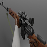 Icon of the asset:SVD Sniper Rifle (Fps - Tps)
