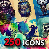 Icon of the asset:Paint Drip Icons - Animals 2 - Fantasy RPG