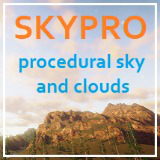 Icon of the asset:SKYPRO - Sky and Clouds for URP