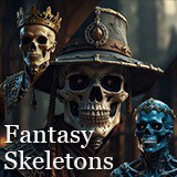 Icon of the asset:Fantasy Skeletons Portraits