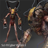 Icon of the asset:Sci-fi Cyber Victim 3